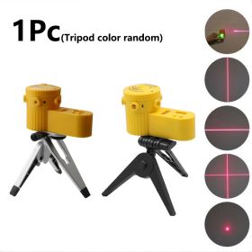 Multifunction LED Leveler Cross Laser Level Vertical Horizontal Line Tool Four In One Household Level Ruler Laser Ruler Can Rotate With Tripod Wi