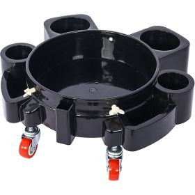 Bucket Dolly 5 Gallon Rolling Bucket Dolly with 5 Rolling Swivel Casters