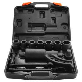 Torque Multiplier, 1 Inch Drive Lug Nut Wrench/Multiplier Heavy Duty Torque Multiplier Wrench Set, 1:58 4800N.m Lug Nut Remover