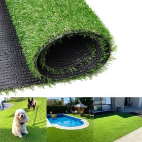 Artificial Grass Turf -6FTx10FT 0.8"Indoor/Outdoor Synthetic Fake Grass,Astro turf for Garden yard,Autumn Blend 4-Color