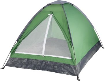 2 Person Camping Tent with Rain Fly and Carrying Bag - Lightweight Outdoor Pop Up Tents for Camping Essentials, Music Festivals, Backpacking, Hik (Color: Green)